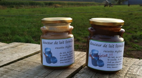 Ferme de la porte d'Aspe, confiture de lait nature