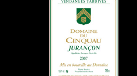 domaine du Cinquau, Jurançon Doux Vendanges Tardives