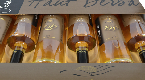 La cuvée « Saskia », un Jurançon Sec 100% petit-Manseng.
