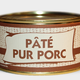 ferme Puyade, 	 Paté pur porc
