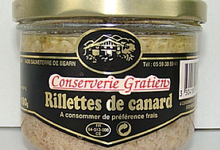 conserverie Gratien, Rillettes de canard