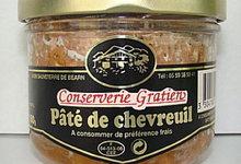 conserverie Gratien, Pâté de chevreuil