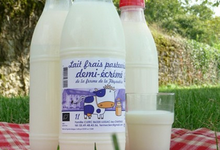 Ferme de la Fayaudrie, Lait cru BIO