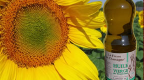 GIE Ferme de Chassagne, Huile vierge de tournesol