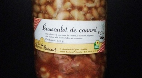 La ferme Bidaud, Cassoulet de Canard