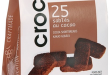 Croc Sucré - 25 sablés au Cacao Extra Brut