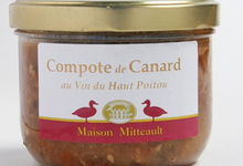 Compote de canard au vin du Haut Poitou