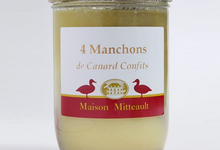 Manchons de canard confits