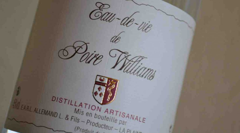 domaine Allemand, Eau-de-vie de Poire Williams