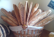 la ferme du bois du treuil,  Baguette au levain