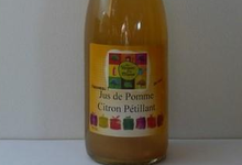 jus de pomme citron pétillant