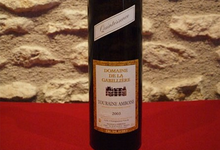 Domaine de la Gabillière, Touraine Amboise blanc Quintessence 2003 (liquoreux)