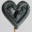 confiserie Hallard, Sucette – Coeur Relief