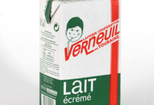 laiterie de Verneuil, Lait UHT écrémé