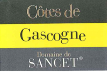 Domaine de Sancet Côtes de Gascogne IGP