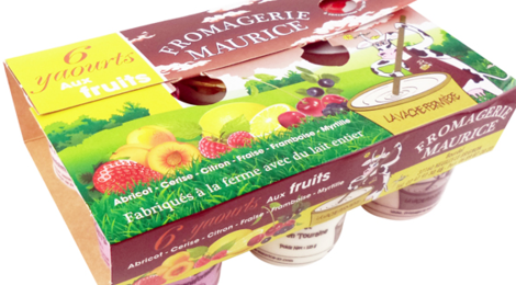 fromagerie Maurice, Yaourt aux fruits