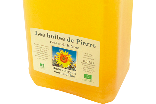 les huiles de Pierre, Huile de tournesol - 5 l