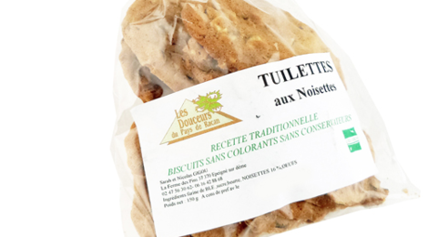 les Douceurs du Pays de Racan, Tuilette noisette
