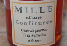 Gelée de pommes de la Bellivière à la rose