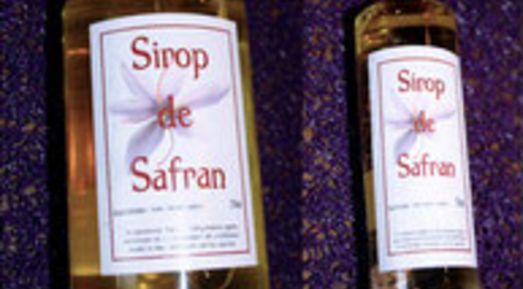le safran d'Elise, Le Sirop de Safran