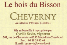 Cyrille Sevin, La Cuvée du Bois du Bisson