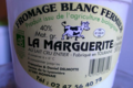 fromage blanc fermier La Marguerite