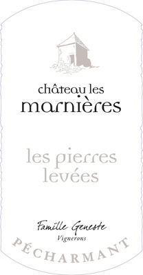 Vin rouge Pécharmant 2014 - Les Pierres Levées