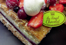 millefeuille aux fruits rouges
