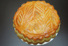 Galette à la crème d'amande.