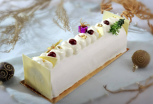 L'Elégante, chocolat-blanc-griottes