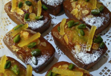 Mini cake Pistache citron