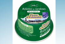 Phare d’Eckmühl,   Rillettes de sardines aux algues bio