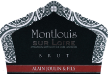 domaine Joulin, MONTLOUIS Méthode traditionnelle BRUT