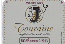 domaine Joulin, TOURAINE Rosé fruité (demi-sec)
