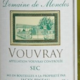 domaine de Monclos, Vouvray tranquille sec