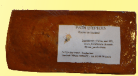 les ruchers de Verdeuil, pain d'épices