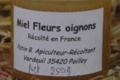 les ruchers de Verdeuil, Miel de fleurs d'oignon