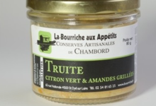 La bourriche aux Appétits, Truite au citron vert et amandes grillées