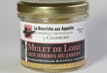 La bourriche aux Appétits, Mulet de Loire aux herbes du jardin