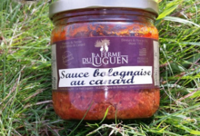 la ferme du Luguen, Sauce bolognaise de canard