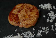 la ferme du Luguen, Tranche de foie gras à poêler
