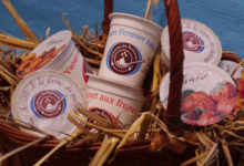 la ferme du Ruisseau, yaourt aux fruits