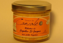 Rillette de St Jacques aux petits légumes
