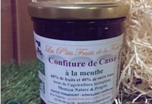 Les p’tits fruits de la forêt, Confiture de cassis menthe