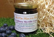 Les p’tits fruits de la forêt, Confiture myrtille/cassis