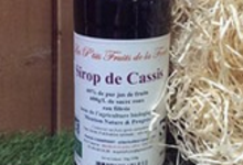 Les p’tits fruits de la forêt, Sirop de cassis