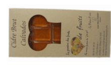 Tablette de coeur de fruits - Cidre brut -Calvados
