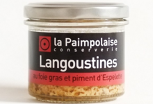 la Paimpolaise, Langoustine au foie gras et piment d'espelette