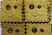biscuits sourires framboise ou chocolat