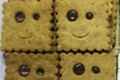 biscuits sourires framboise ou chocolat